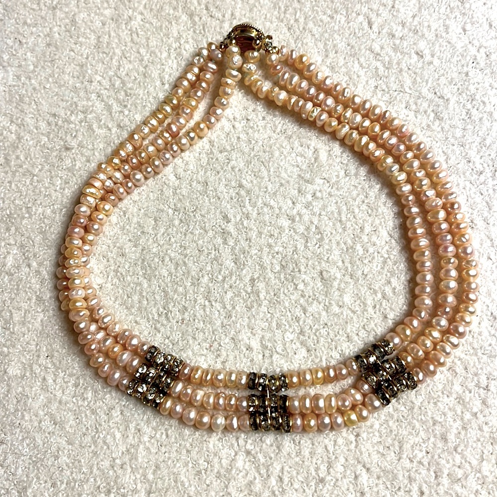 Pink Pearl necklace